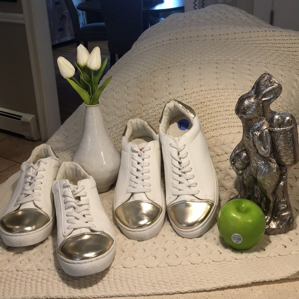 Esprit white Leather Sneakers
